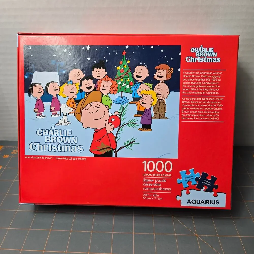 A Charlie Brown Christmas 1000 Piece Puzzle Aquarius from Hallmark